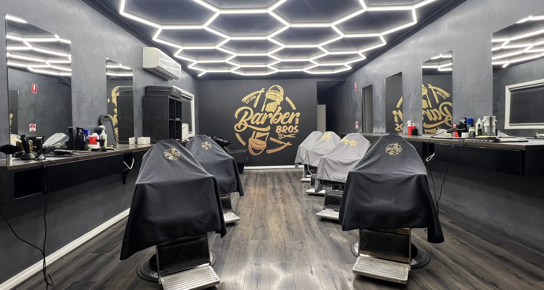 Barber Bros shop interior