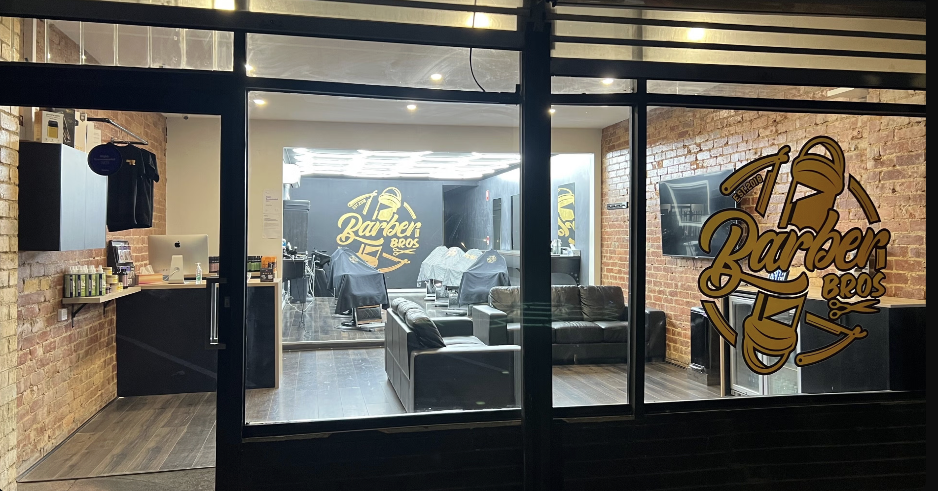 Barber Bros storefront